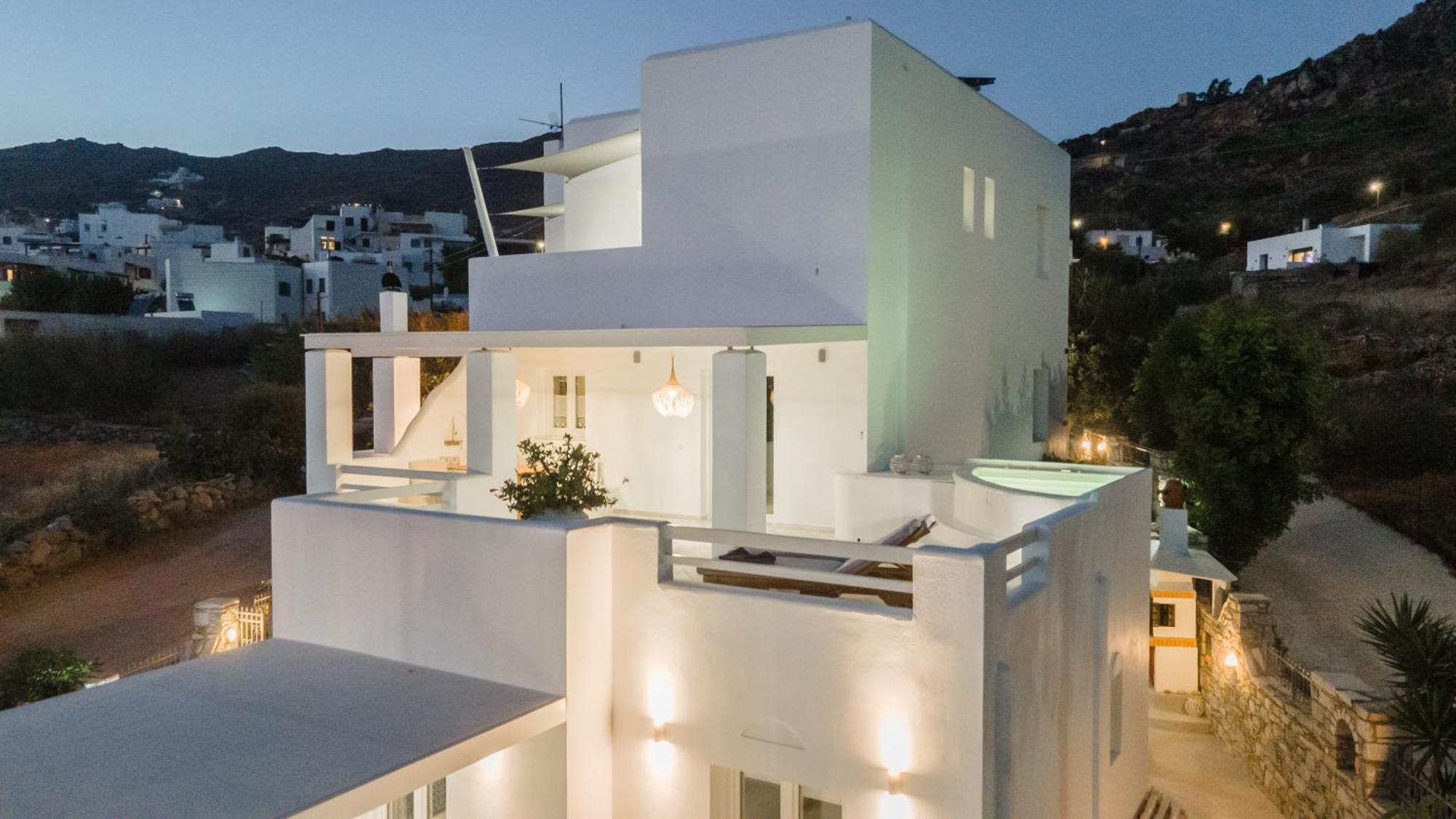 Aeolos Villas Sustainable Living Agkidia Exterior foto